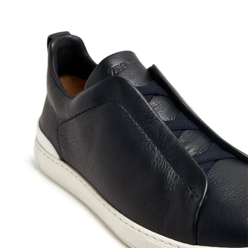Zegna Triple Stitch Couro