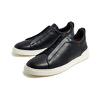 Zegna Triple Stitch Couro