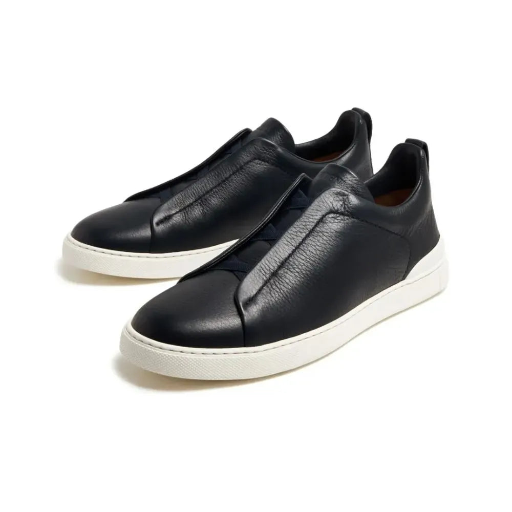 Zegna Triple Stitch Couro