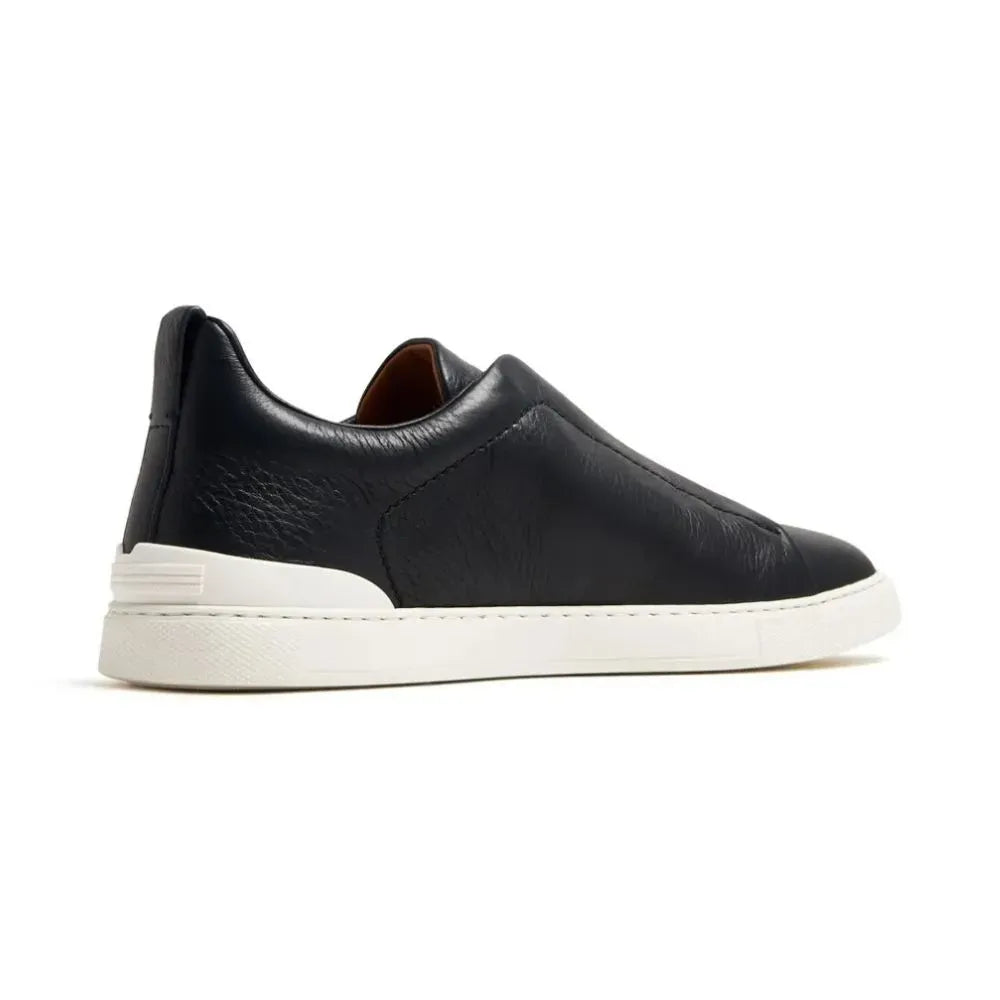 Zegna Triple Stitch Couro