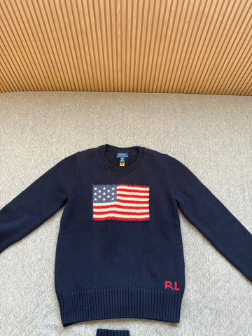 Sueter USA Flag Ralph Lauren