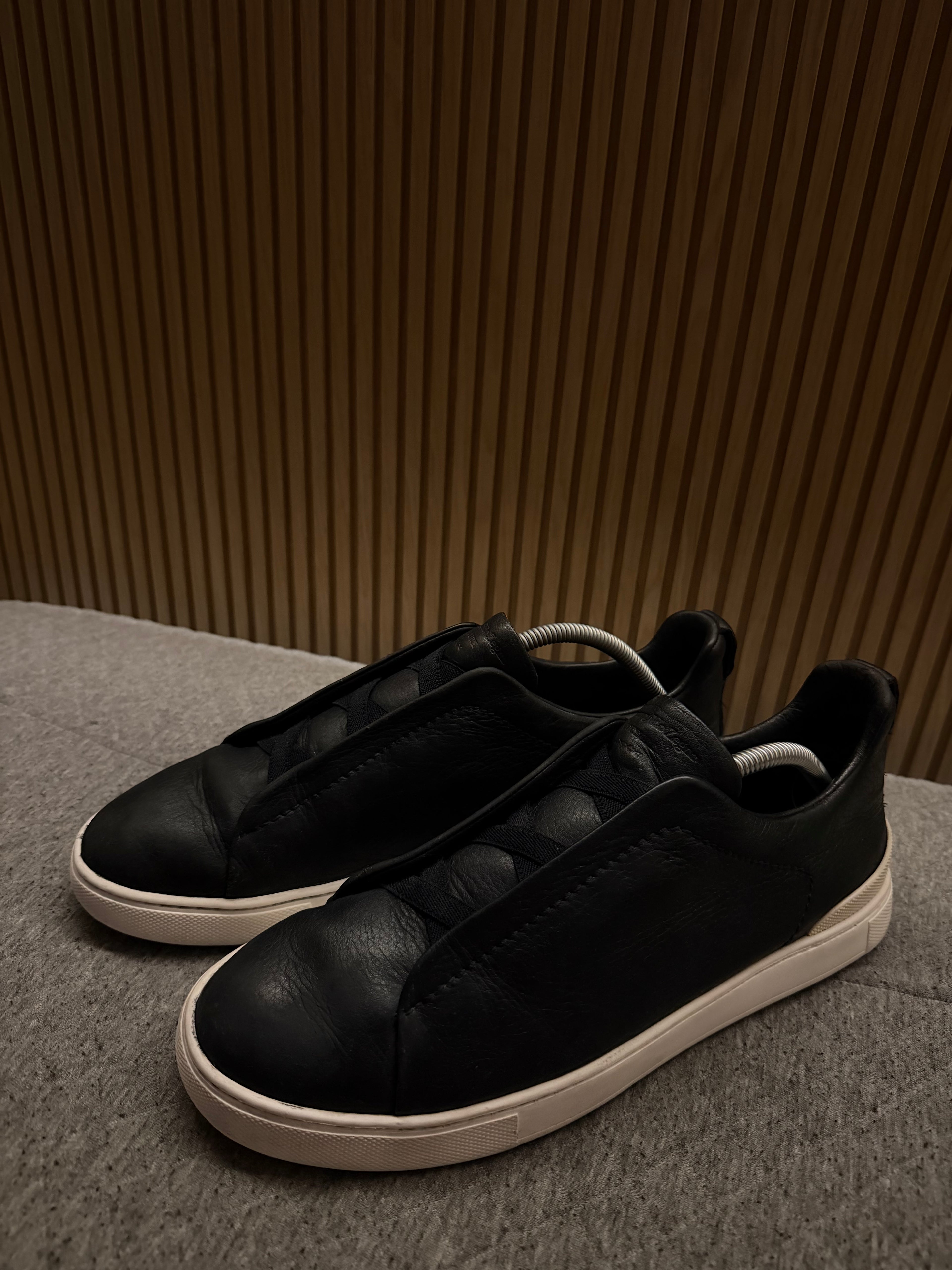 Zegna Triple Stitch Couro
