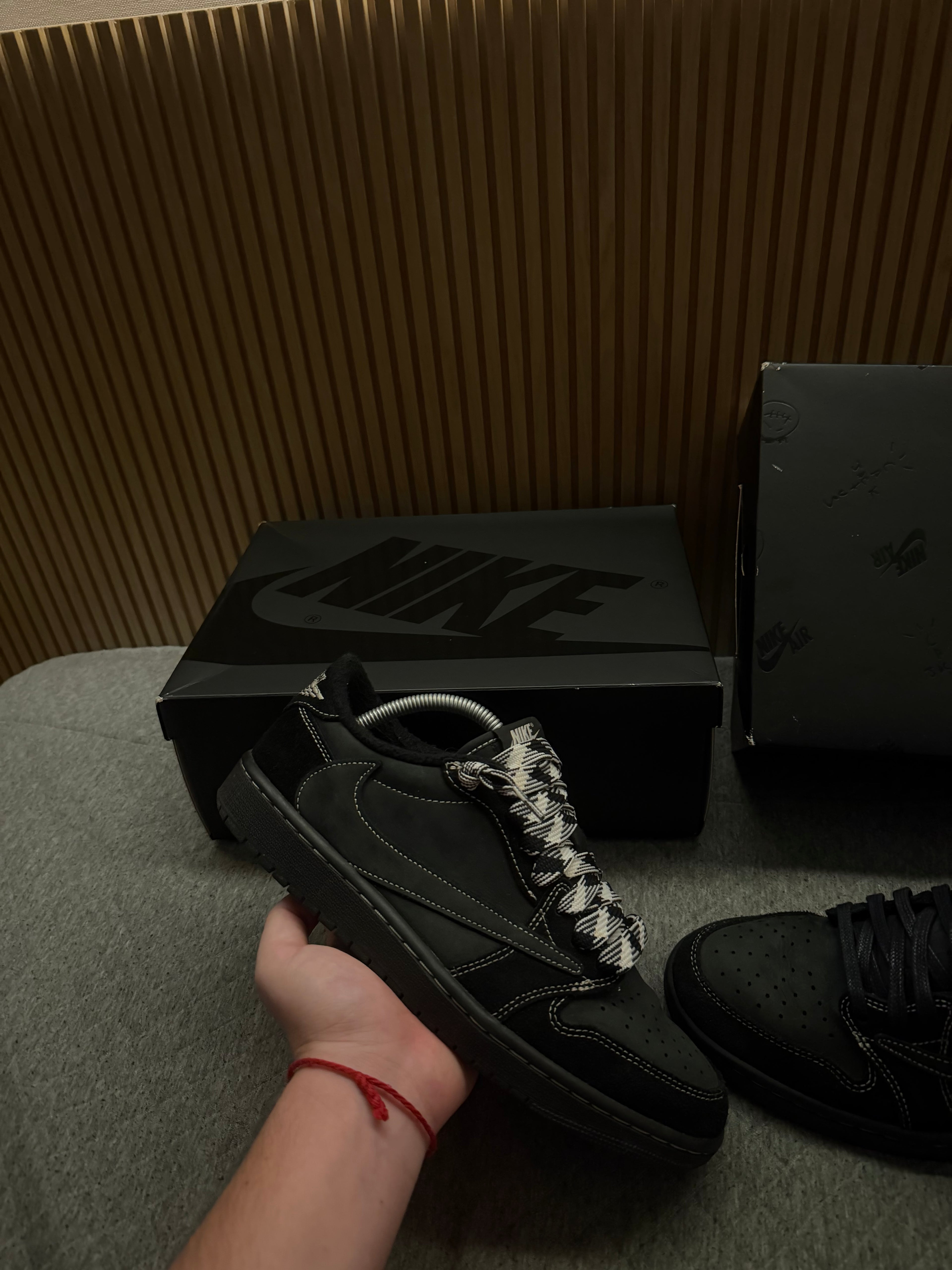 Travis Scott x Jordan 1 “Black Phantom”