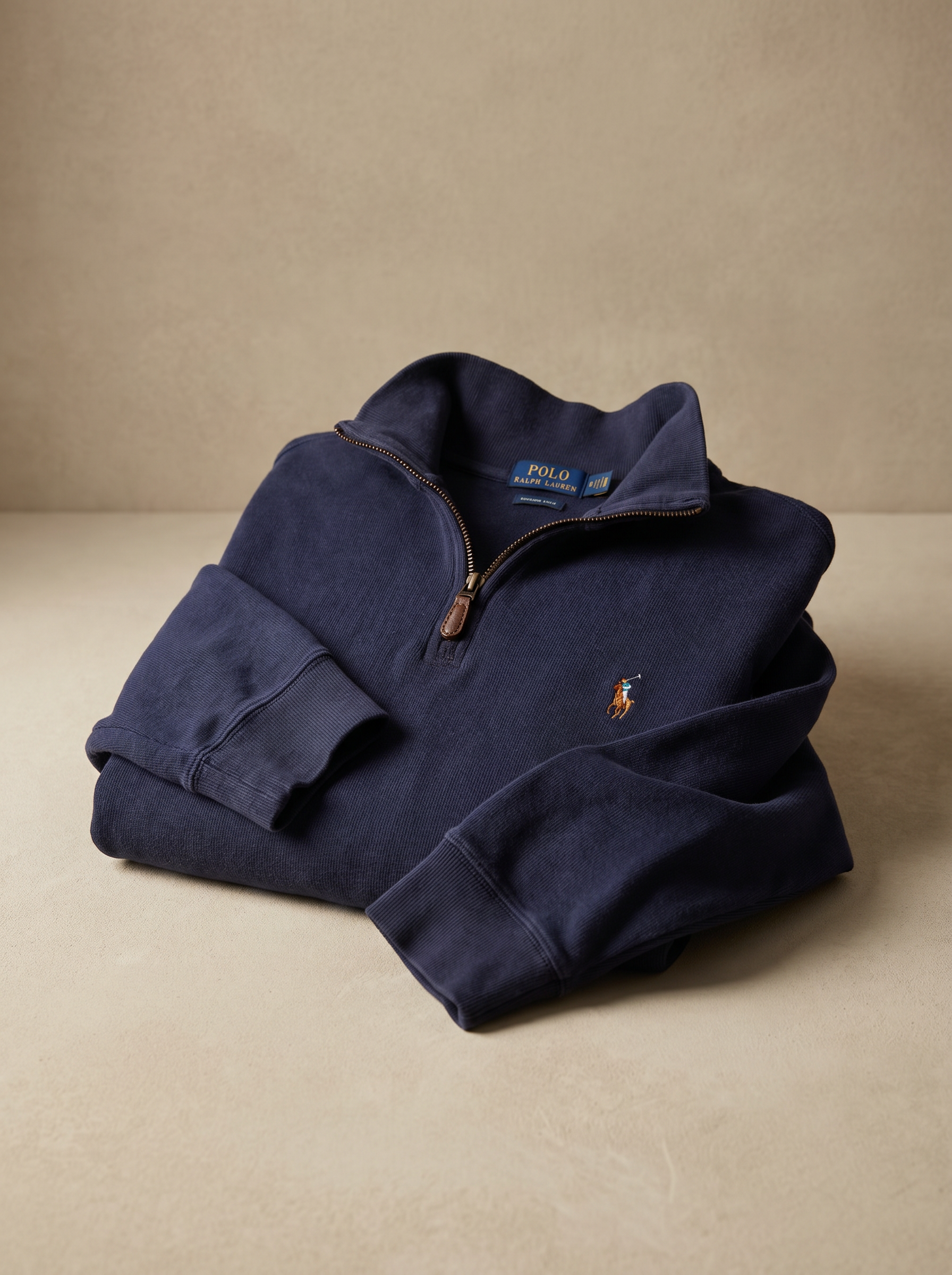 Quarter zip, ralph lauren, tamanho M
