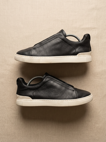 Zegna Triple Stitch Couro