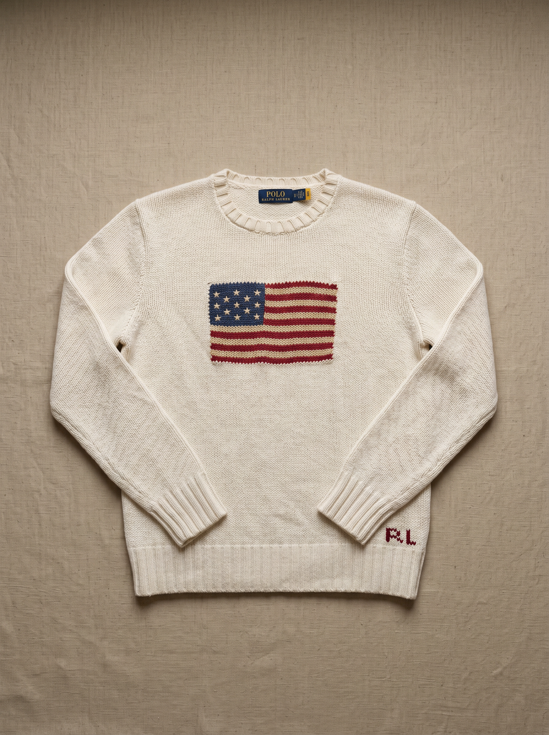 Sueter USA Flag Ralph Lauren