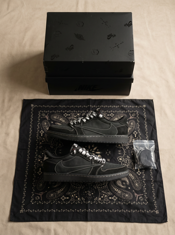 Travis Scott x Jordan 1 “Black Phantom”