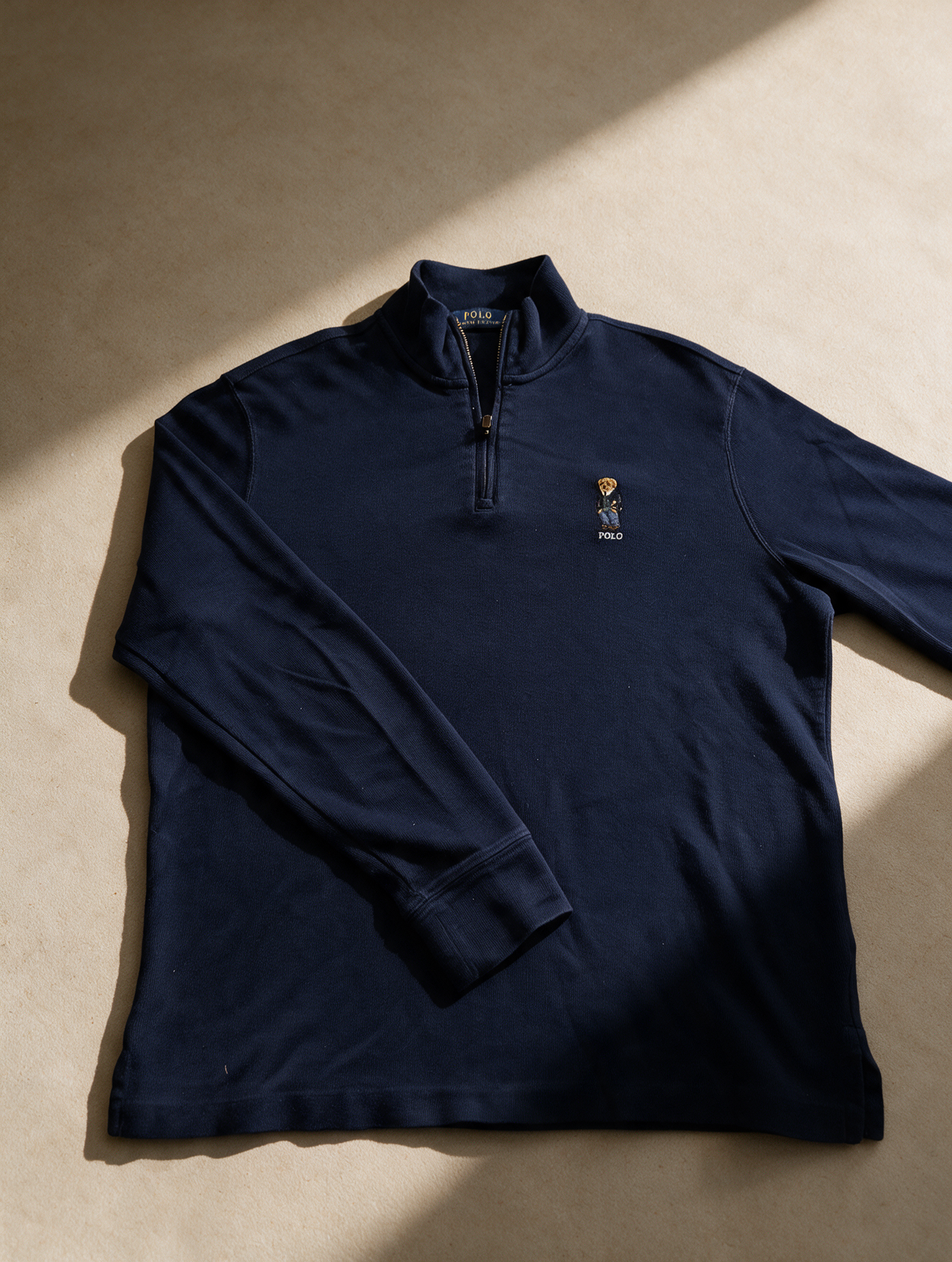 Quarter Zip Ralph Lauren “Bear”