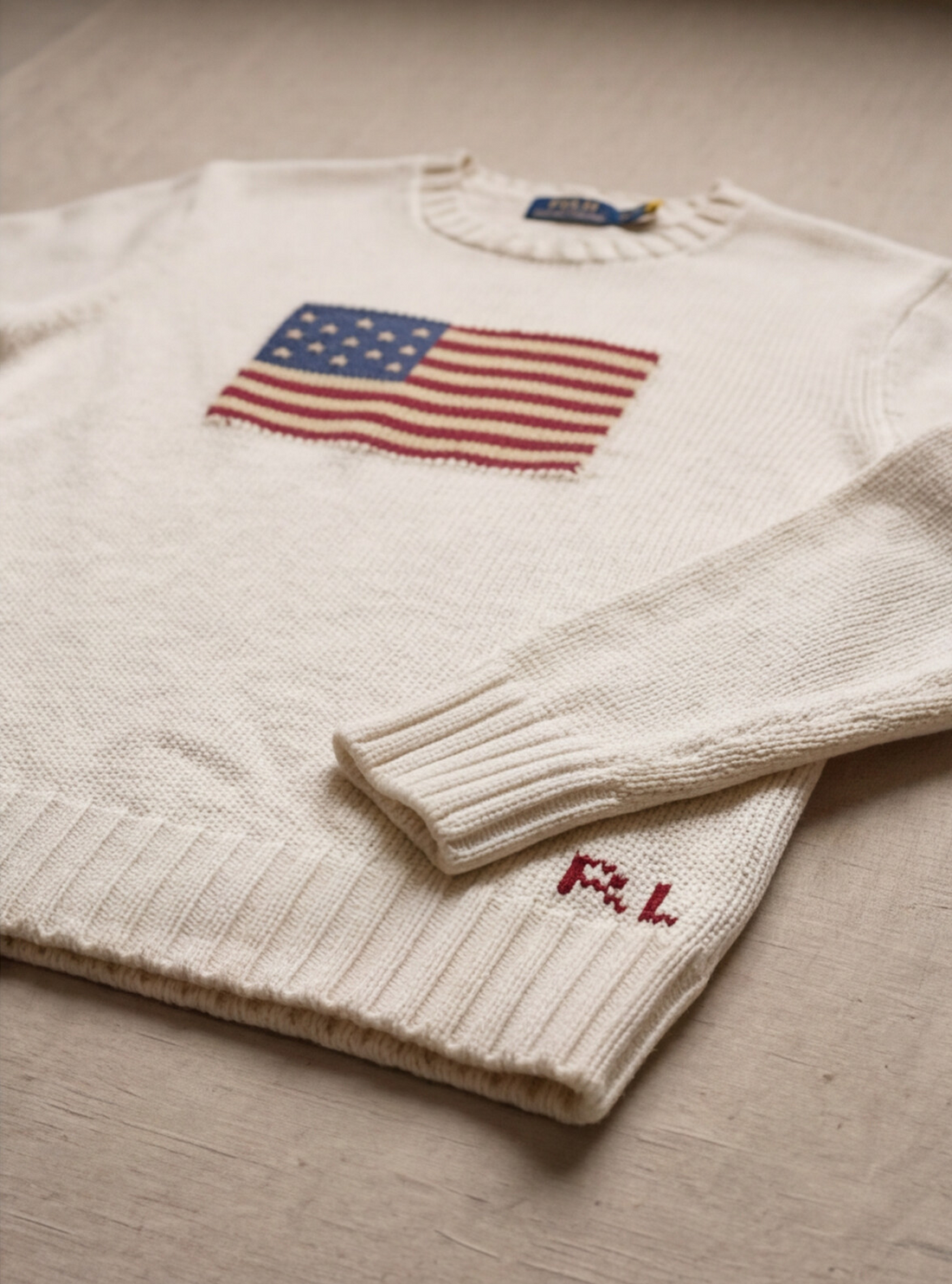 Sueter USA Flag Ralph Lauren