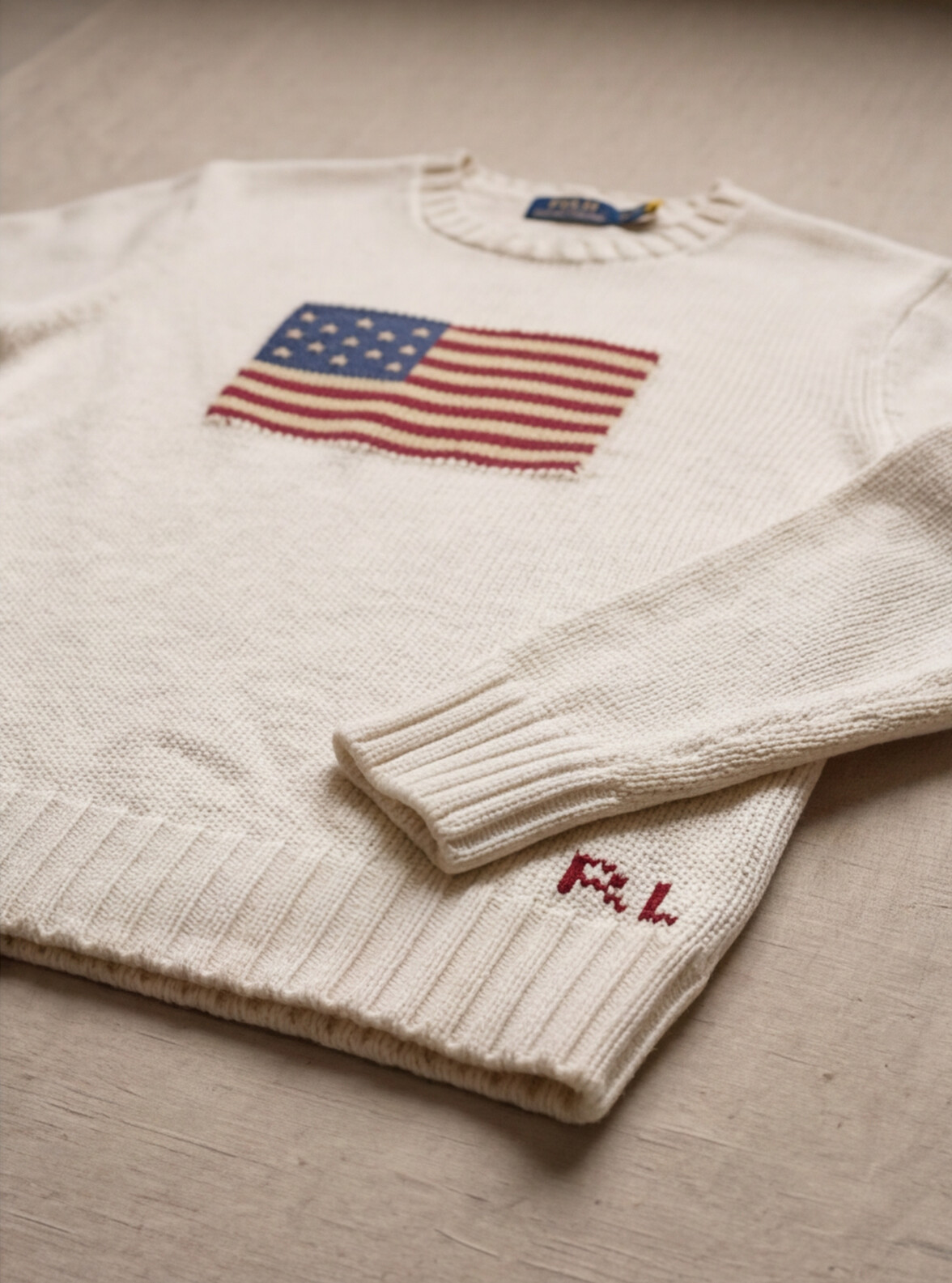 Sueter USA Flag Ralph Lauren