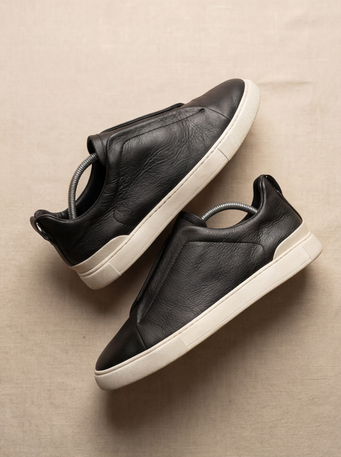 Zegna Triple Stitch Couro