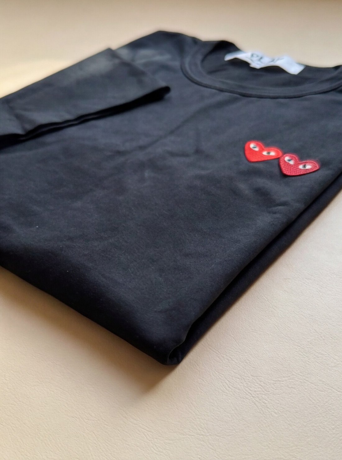 Camiseta Comme des garcons “double heart”